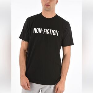 NWT OFF-WHITE SOLID COLOR NON FICTION T-SHIRT Black Small - Host Pick❣️